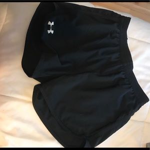 Under Armour women’s black shorts